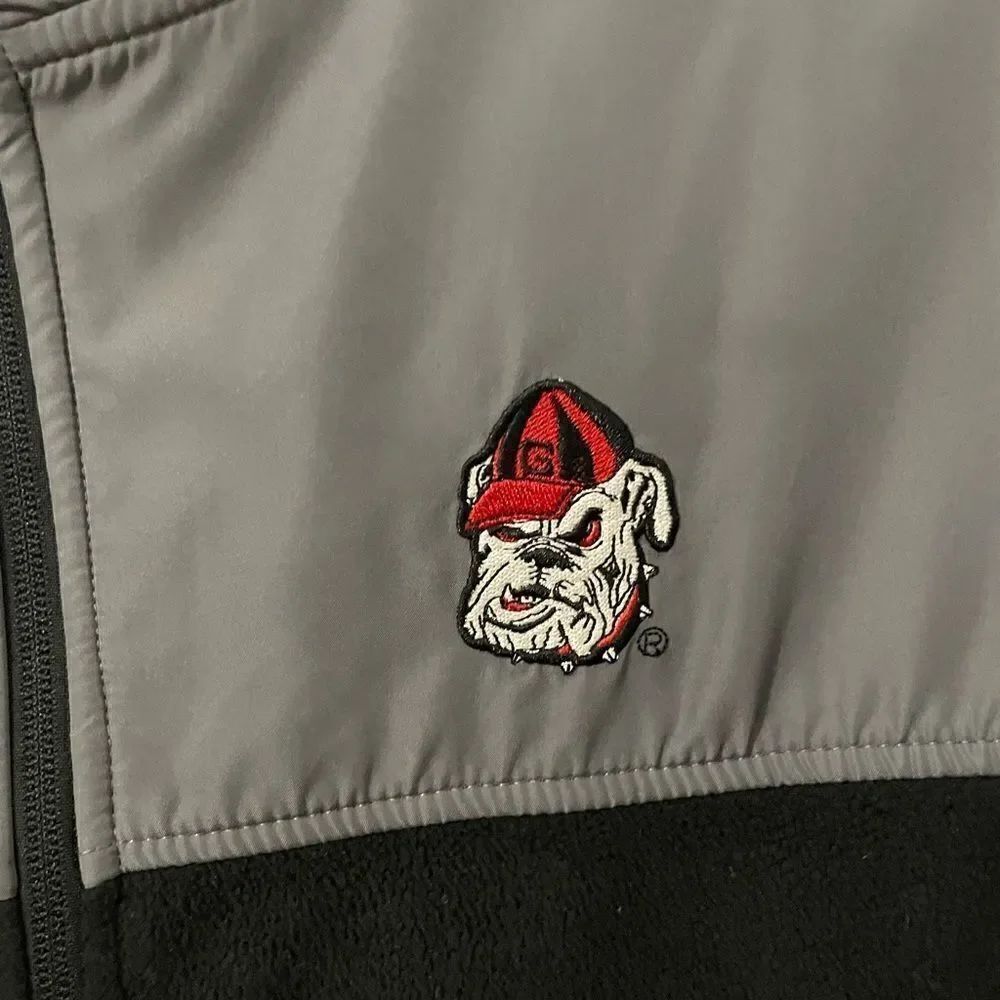 Georgia Bulldogs full zip fleece jacket - Picture 2 of 4